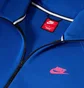 Толстовка мужская Nike Tech Fleece Blue/Pink FZ4709-480