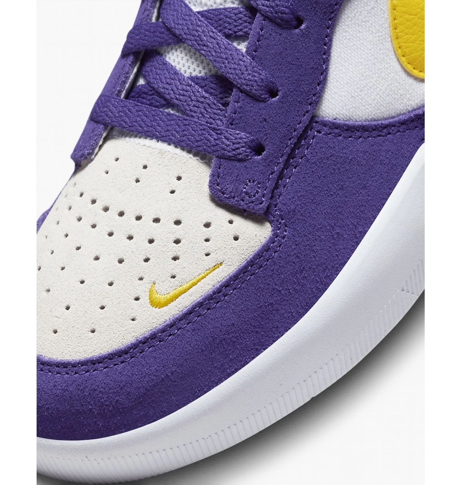 ᐉ Кросівки унісекс Nike Sb Force 58 Skate Shoes White/Violet