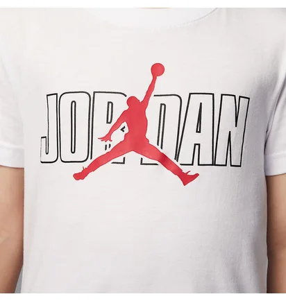 Спортивний костюм дитячий Air Jordan 2-Piece Stacked Mixed Set White/Red 85D767-R78