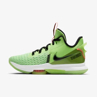 Кроссовки унисекс Nike Lebron Witness V Volt Lime Glow Bright Green CQ9380-300