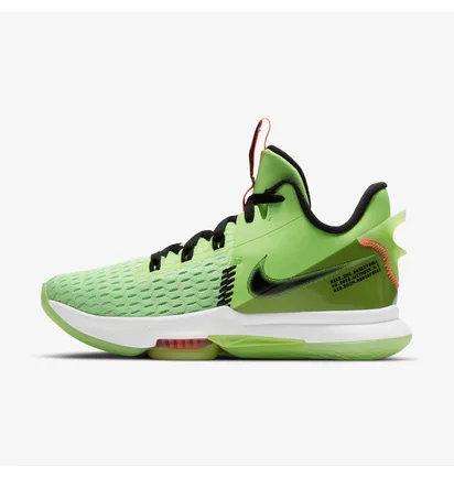 Кроссовки унисекс Nike Lebron Witness V Volt Lime Glow Bright Green CQ9380-300