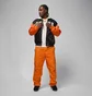Бомбер мужской Air Jordan Brooklyn Collegiate Varsity Black/Orange HV0099-011