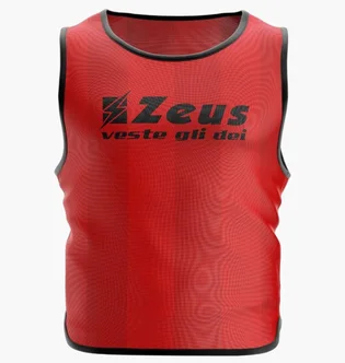 Манішка унісекс Zeus Red CASACCA-PROMO-ROSSO