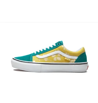 Кеды унисекс Vans Skate Old Skool Turquoise/Yellow VN0A5FCB3LA