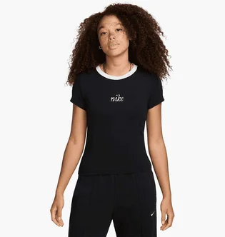 Футболка жіноча Nike Sportswear Chill Knit Black HF8819-010