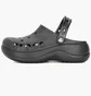 Тапочки женские Crocs Baya Platform Black 208186-001