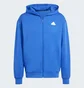 Толстовка мужская Adidas Future Icons Badge Of Sport Full Zip Blue IR9172