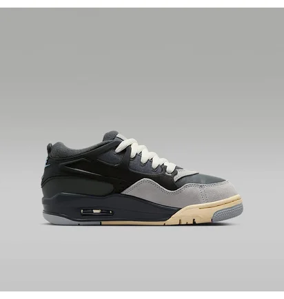 Кросівки дитячі Air Jordan 4Rm Black/Grey FQ7938-002