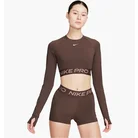 Лонгслів жіночий Nike Dri-Fit Pro 365 Brown FV5484-237
