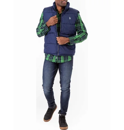 Жилетка мужская U.S. Polo Assn Signature Vest Blue 109485P2-BLUE