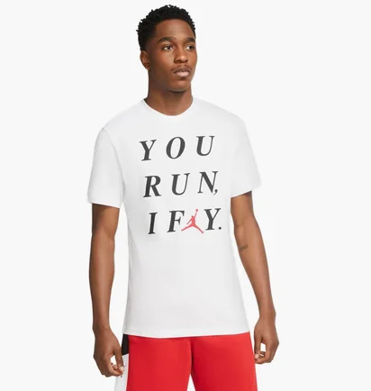 Футболка мужская Nike I Fly Crew Ss Tee White CZ2955-100