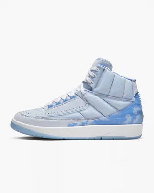 Кроссовки мужские Air Jordan 2 Retro Sp Celestine Blue X J Balvin Light Blue DQ7691-419