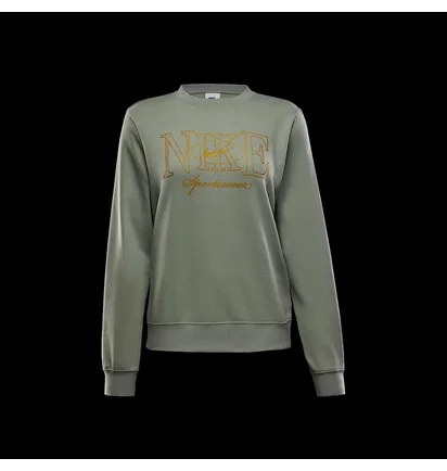 Свитшот женский Nike Nsw Club Po Crew Shine Green FV8057-370