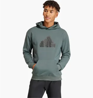 Худи мужское Adidas Future Icons Badge Of Sport Hoodie Green IN3324