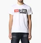 Футболка мужская Diesel T-Diego White 00SDP1-0091A-100
