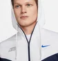 Толстовка мужская Nike Sportswear Repeat MenS Full-Zip Hoodie Blue/White DX2025-411