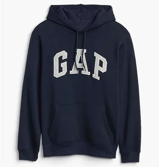Худі чоловіче Gap Logo Fleece Hoodie Royal Teal Blue 510981521
