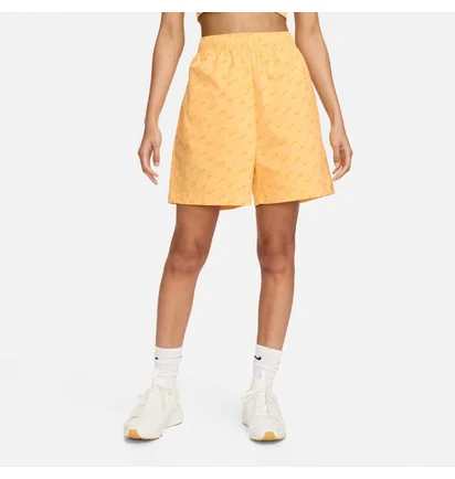 Шорты женские Nike Sportswear Everyday Modern High-Waisted Woven Shorts Yellow DV7932-795