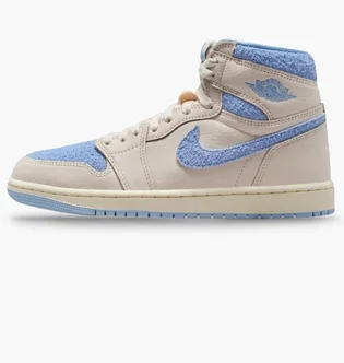Кроссовки женские Air Jordan 1 Retro Beige/Blue FD2596-102