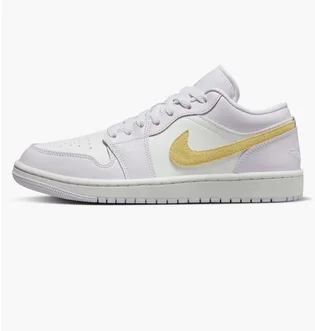 Кроссовки женские Air Jordan 1 Low White/Pink DC0774-501