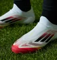 Бутсы мужские Adidas F50 Elite Laceless Fg White/Red IE1214