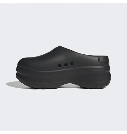 Тапочки женские Adidas Adifom Stan Smith Mule Shoes Black IE4626