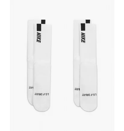 Шкарпетки унісекс Nike Multiplier White (2 пари) SX7557-100
