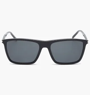 Солнцезащитные очки мужские SAINT LAURENT Grey/Black SL-668-001-56