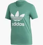 Футболка женская Adidas Trefoil Tee Green FM3300