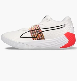 Кроссовки мужские Puma Fusion Nitro Spectra Basketball Shoes White 195684-01