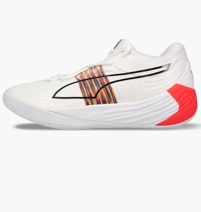 Кросівки чоловічі Puma Fusion Nitro Spectra Basketball Shoes White 195684-01