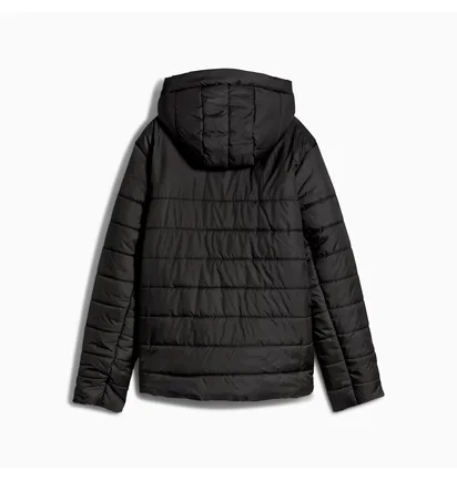 Куртка женская Puma Ess Hooded Padded Black 685231-01