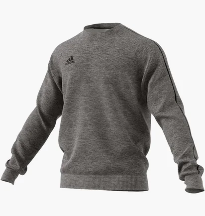 Свитшот мужской Adidas Sweatshirt Core 18 Sweat Top Grey CV3960