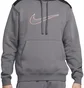 Худі чоловіче Nike M Nsw Sp Flc Hoodie Bb Grey FN0247-068