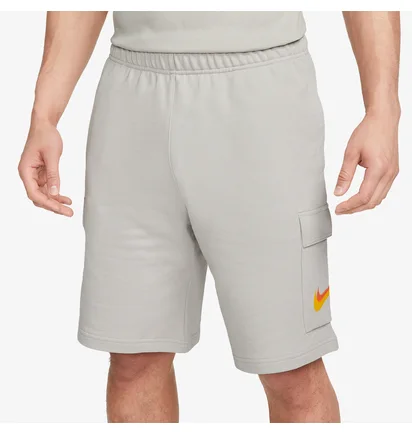 Шорты мужские Nike Sportswear French Terry Cargo Shorts Grey FQ7160-077
