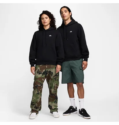 Худи унисекс Nike Sb U Flc Po Hd Essntl Logo Black FV7351-010