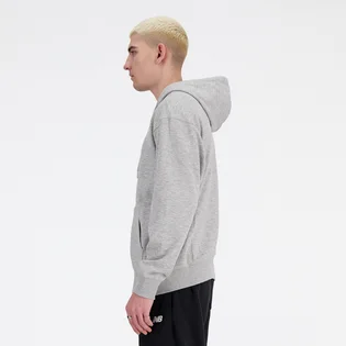 Толстовка мужская New Balance Sport Essentials Full Zip Grey MJ41502AG