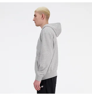 Толстовка мужская New Balance Sport Essentials Full Zip Grey MJ41502AG