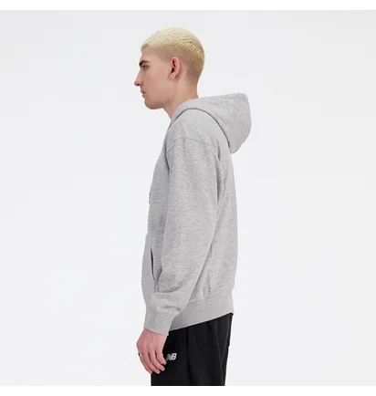 Толстовка чоловіча New Balance Sport Essentials Full Zip Grey MJ41502AG