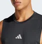 Майка мужская Adidas Designed For Training Workout Heat.Rdy Tank Black IS3708
