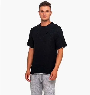 Футболка мужская Nike Jsw Wings Lite S/S Fleece Crew Black Ah4874-032