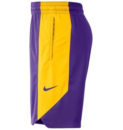 Шорти чоловічі Nike Lal Mnk Df Short Pract 18 Violet/Yellow Aj5077-504