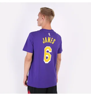 Футболка мужская Nike Nba Los Angeles Lakers Statement Edition Lebron James Violet CV9986-557