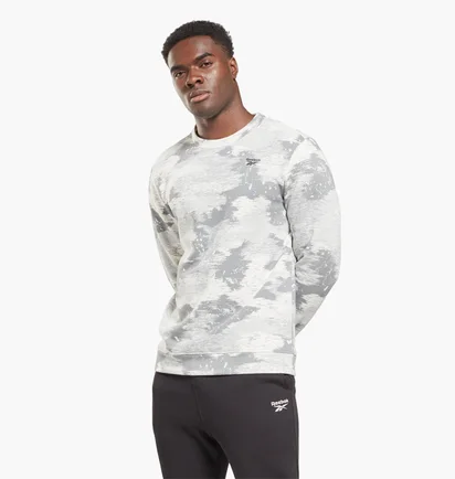 Світшот чоловічий Reebok Identity Modern Camo/White Hs9425