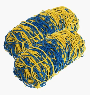 Сітка на футбольні ворота X2 Footbal Web 3Х2Х0,8Х1М Blue/Yellow PP320812-35X2-B-Y