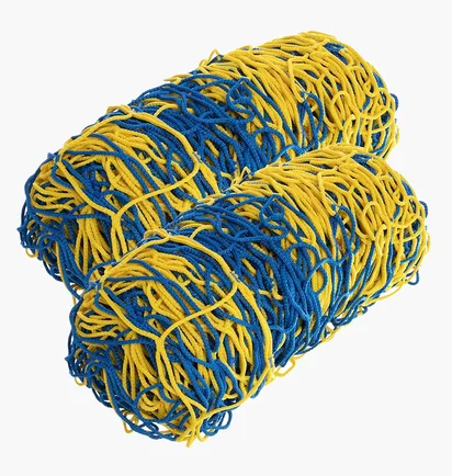 Сітка на футбольні ворота X2 Footbal Web 3Х2Х0,8Х1М Blue/Yellow PP320812-35X2-B-Y
