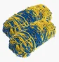Сітка на футбольні ворота X2 Footbal Web 3Х2Х0,8Х1М Blue/Yellow PP320812-35X2-B-Y