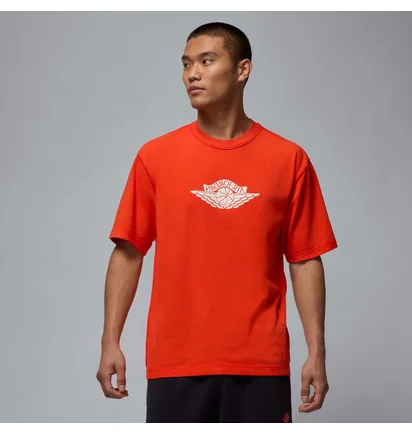 Футболка чоловіча Air Jordan Rare Air Wsh 85 Ss Crew Red IB3130-673