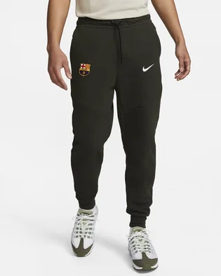 Штаны мужские Nike Fc Barcelona Tech Fleece Olive DV5555-355