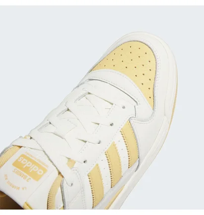 Кросівки чоловічі Adidas Forum Low Cl Shoes White/Yellow IG3780